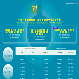 一年一度的新型電力與智慧能源產業發展大會