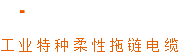 工業(yè)特種柔性拖鏈電纜專家